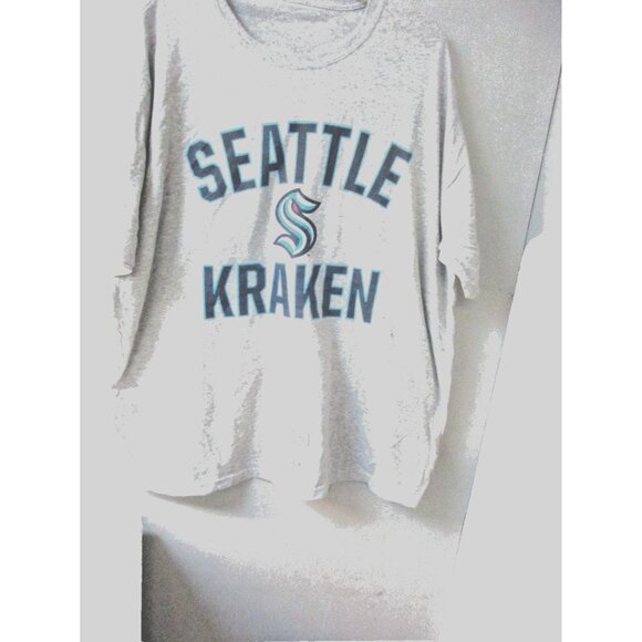 NHL Other - NHL Seattle Kraken Ice Hockey Team  Short Sleeve T-Shirt Gray Size 2XL NWOT!!!